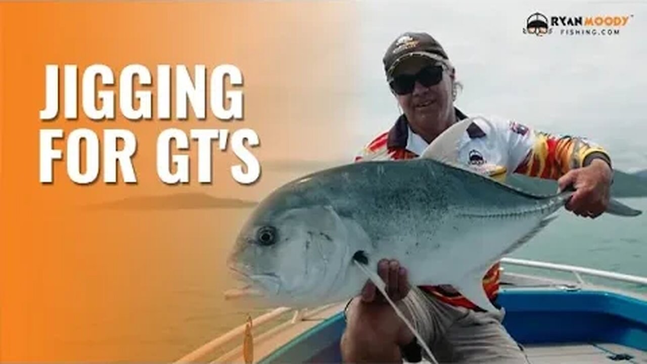 Catching Monster GT's in the Great Barrier Reef fin fish closure.
