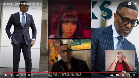 RED PILL REVIEW: Reacting To @KevinSamuels Instagram Live with @NickiMinaj