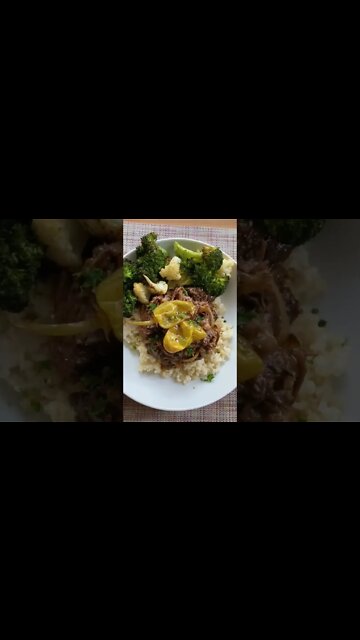 mississippi pot roast recipe crock pot | keto recipes | low carb | low carb diet #Shorts