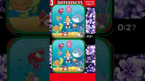 3 DIFFERENCES GAME | #90