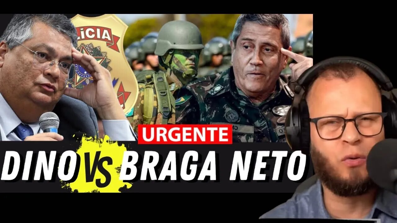 Bomba‼️ Esquentou Dino vai com tudo pra cima do exército