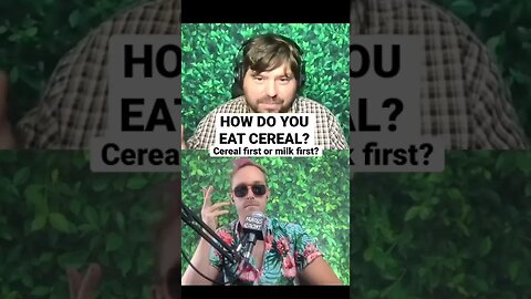 How to eat cereal cook bake make podcast breakfast brunch theory theories funny wild milk Rogan Theo