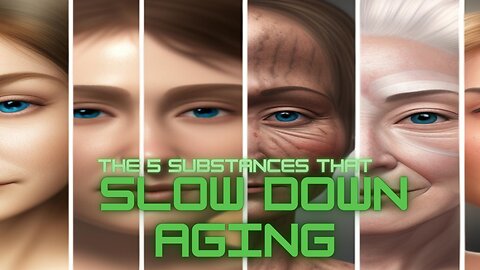 The 5 Substances that SLOW DOWN AGING | Health & Nutrition