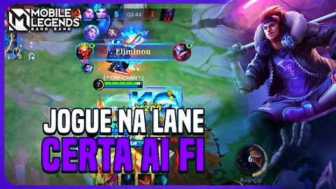 OS PLAYERS FAZEM ESSE HERÓI NA LANE ERRADA MAS ELE É MUITO FORTE | MLBB