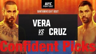 UFC Fight Night Vera Vs Cruz Most Confident Picks