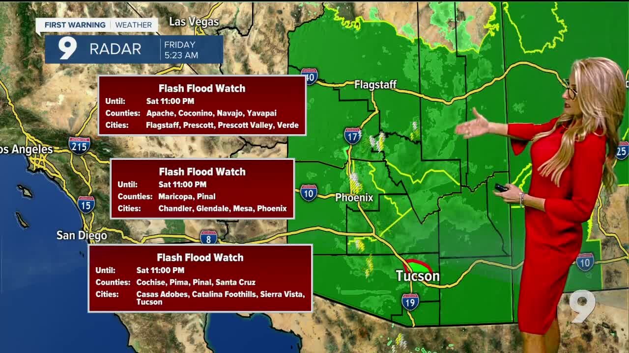 Severe weather and potential flooding continues