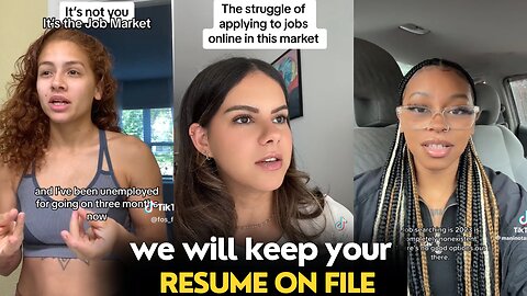 TikTok Rants On How Hard It Is To find Jobs or Job Interviews During Inflation | Job Market PT1