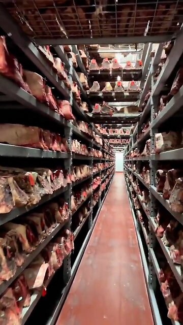 globalist are well stocked up on eat meat, while they will make us eat bugs