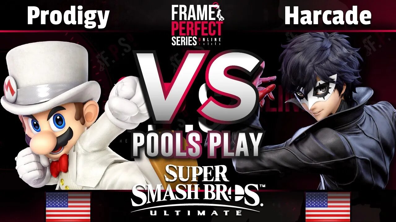 FPS2 Online Pools - ARMADA | Prodigy (Mario) vs. Harcade (Joker, Cloud) - Smash Ultimate