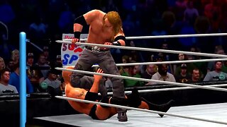 WWE 2K14 Gameplay The Rock vs Edge