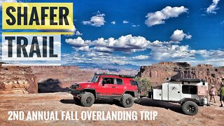 Shafer trail Utah, part 3 of our second annual fall overlanding trip