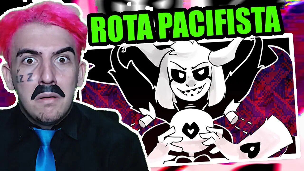 A HISTÓRIA DE UNDERTALE! A ROTA PACIFISTA! | CORE | REACT