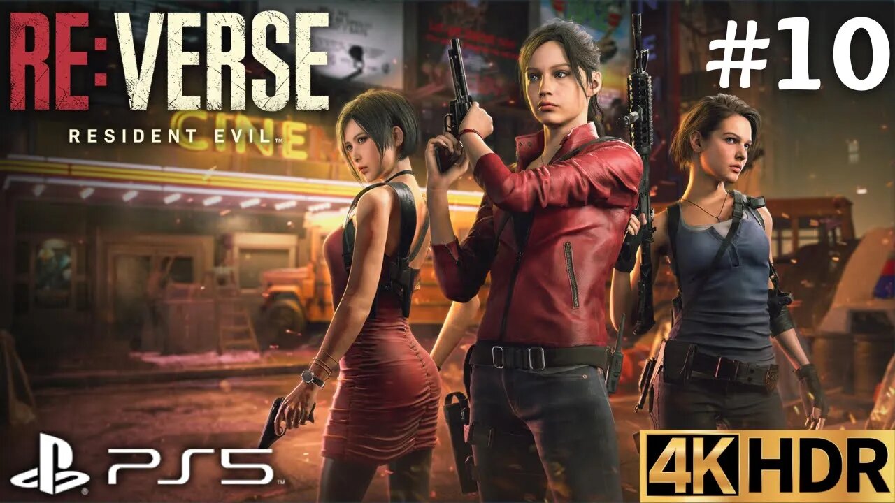 Resident Evil Re:Verse Match #10 Gameplay | PS5, PS4 | 4K HDR (No Commentary Gaming)