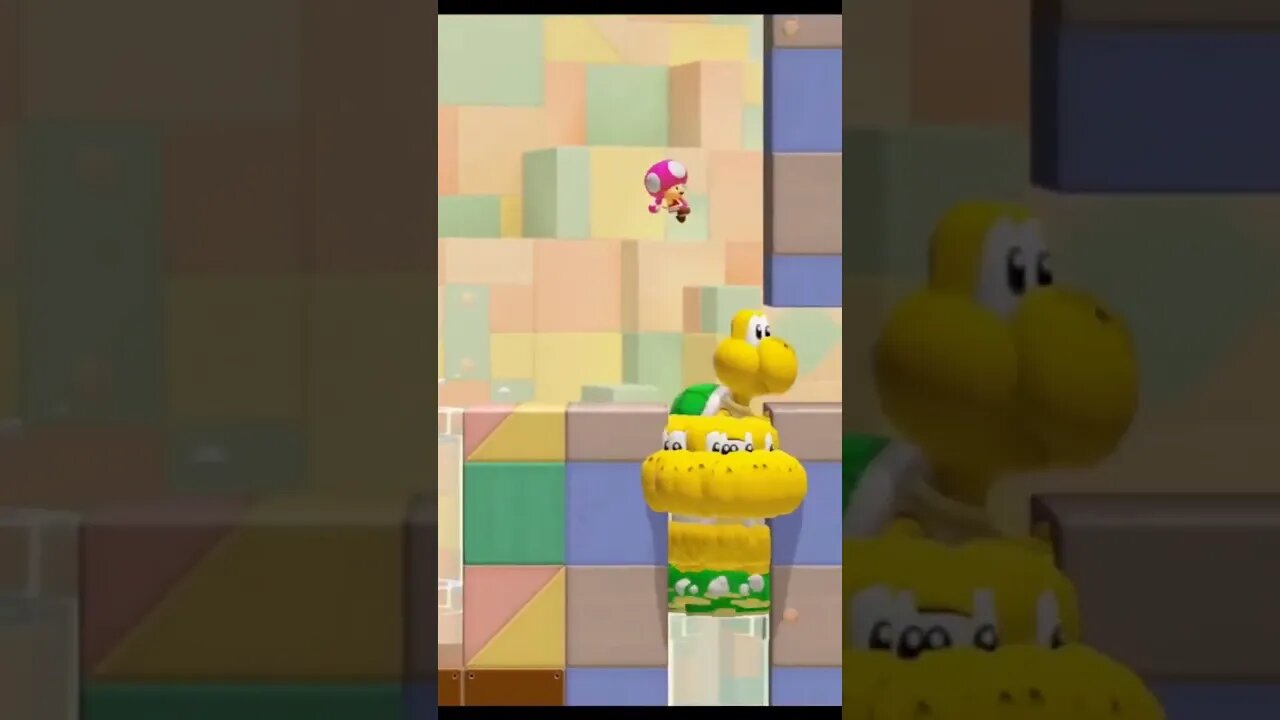 Compressed koopa shells explode? #supermariomaker2 #supermariobros