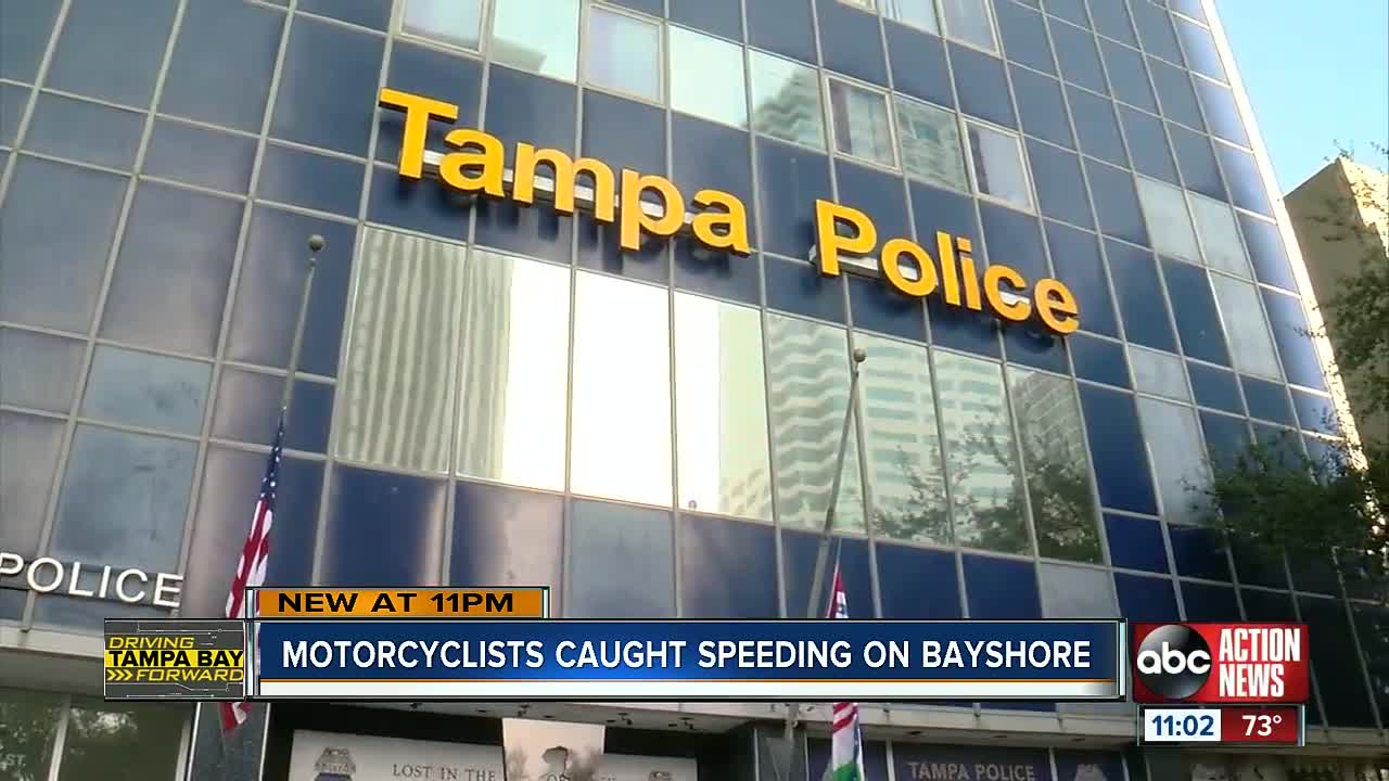 VIDEO: Motorcycles race through Bayshore Boulevard, sparking renewed push for safety improvements