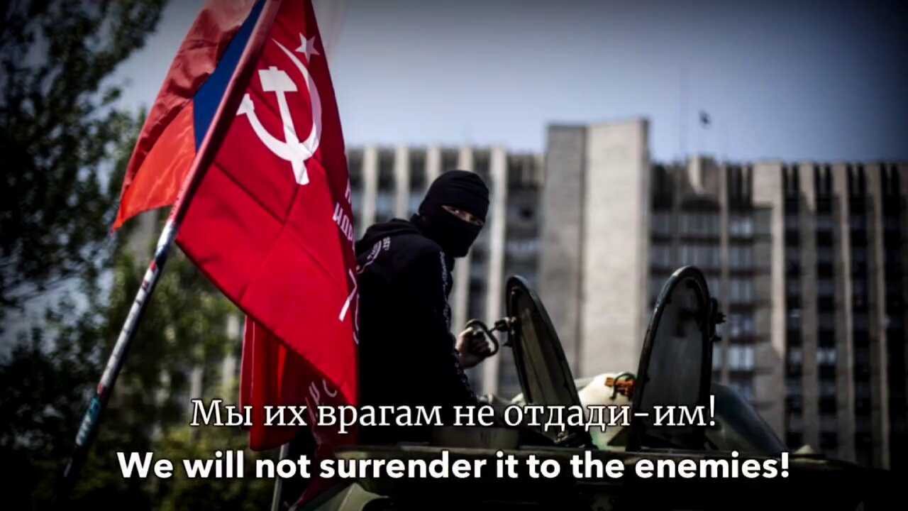 "Arise Donbass" song with English subtitles