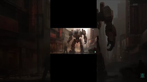 EPIC MECH BATTLES! (My Music, My Artwork) #shorts #midjourney #mechs #msg #gundam