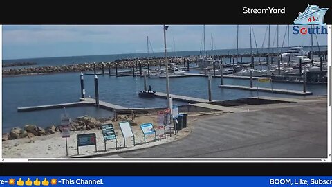 Live North Haven Boat Ramp South Australia. 08/10/2023.