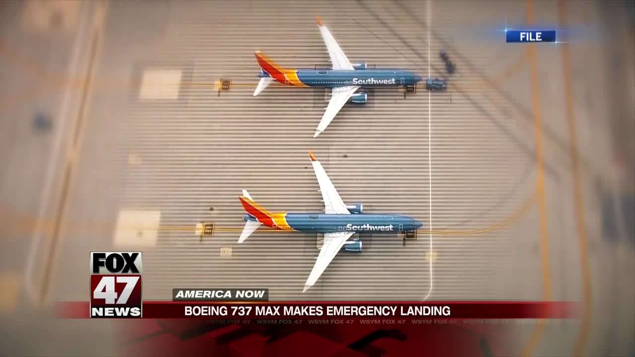 Boeing 737 Max jet makes emergency landing in Florida