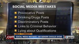 Social media mistakes job seekers should avoid