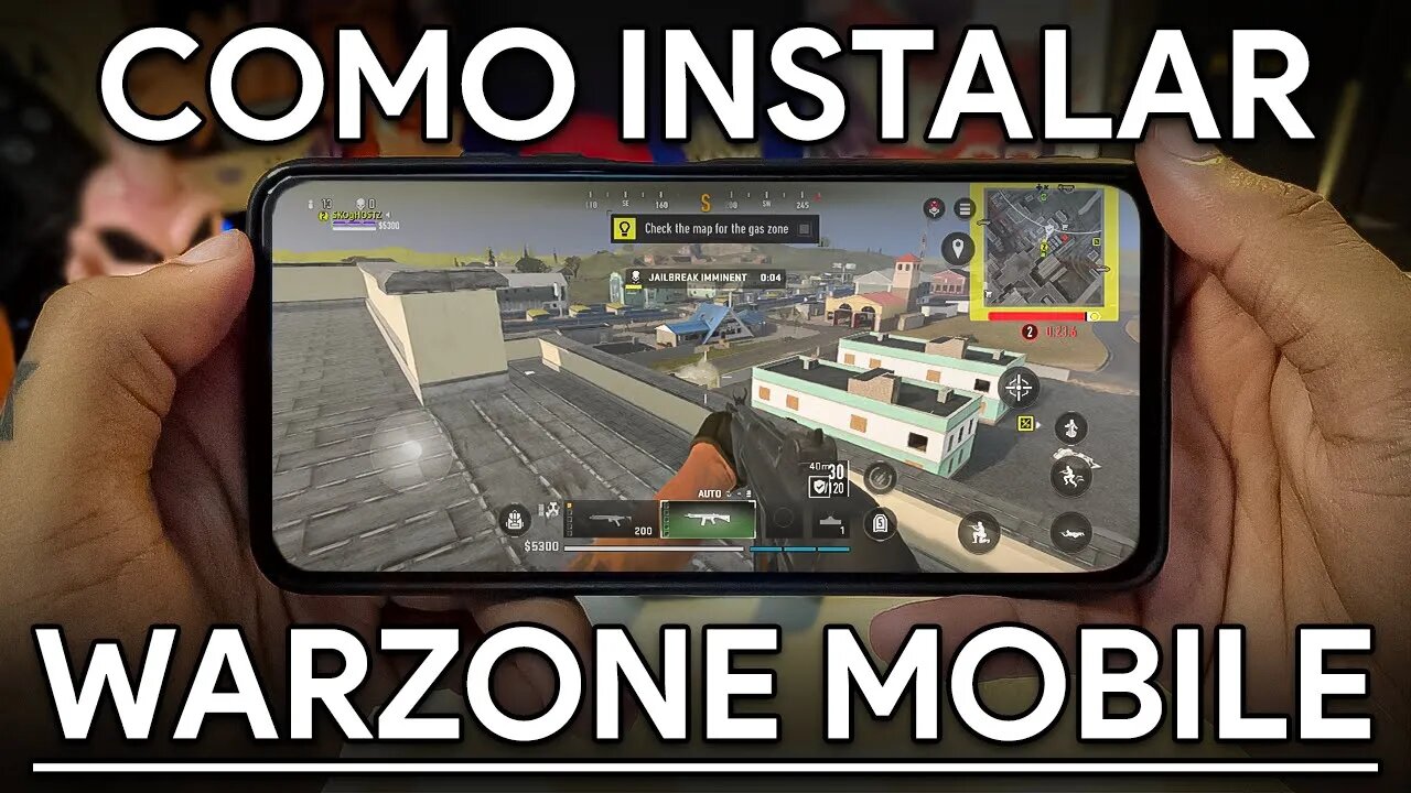 COMO BAIXAR E INSTALAR WARZONE MOBILE PARA VARIOS SMARTPHONES! | COD WARZONE MOBILE BETA