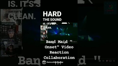 Clip #14 of a Band Maid " Onset" First Reaction/ Video Reaction Collaboration! #bandmaidonset