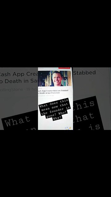 Rest In Peace Cash App Creator Bob Lee#world#blackyoutube #makegoviral #money#news#shorts