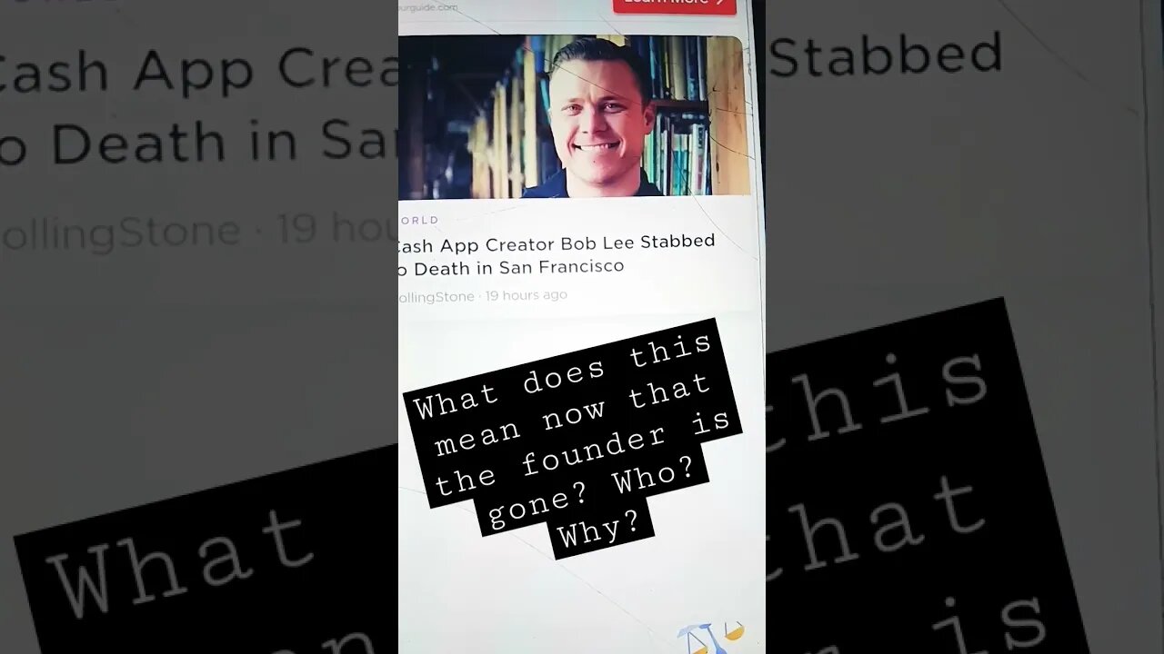 Rest In Peace Cash App Creator Bob Lee#world#blackyoutube #makegoviral #money#news#shorts