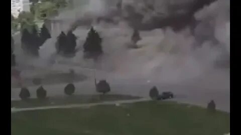 صاروخ روسي ينسف قصرا كاملا في خاركيف