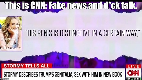 Desperate CNN devotes entire segment to President Trump's penis