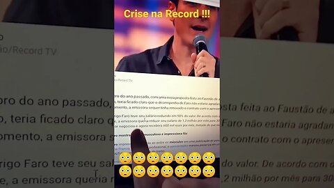 crise na Record ?