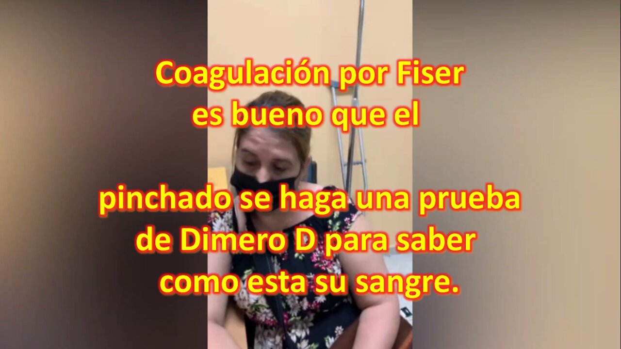 Es recomendable hacerse la prueba de Dimero D si te haz pinchado.