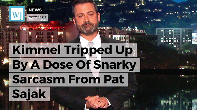 Kimmel Tripped Up By A Dose Of Snarky Sarcasm From Pat Sajak