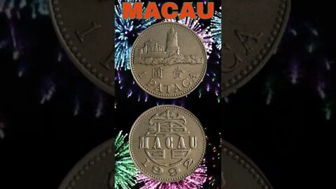 Macau 1 pataca 1992.#shorts #coinnotesz