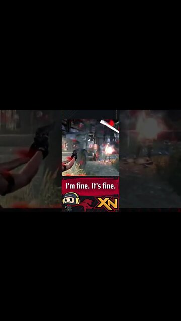 I'm fine. It's fine. (Tomb Raider) #shorts