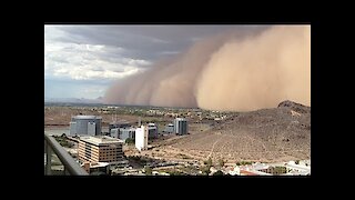 Massive Dust Storm in Arizona (Haboob)