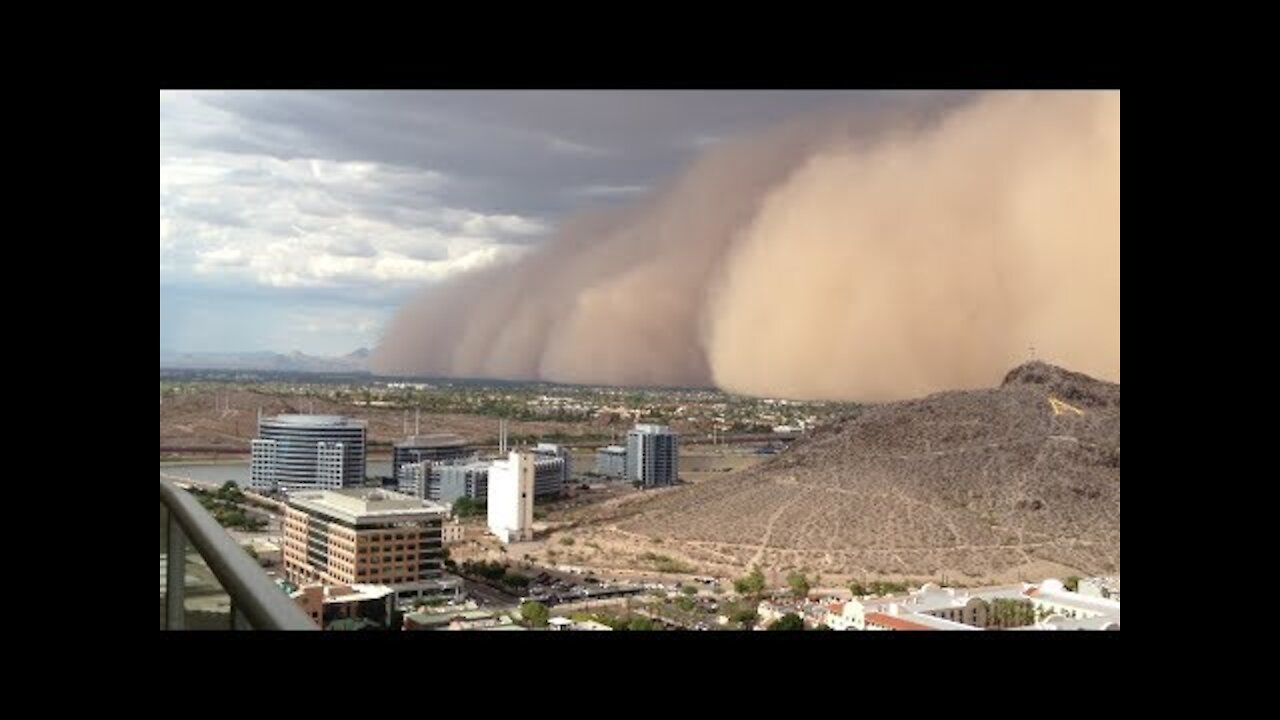 Massive Dust Storm in Arizona (Haboob)