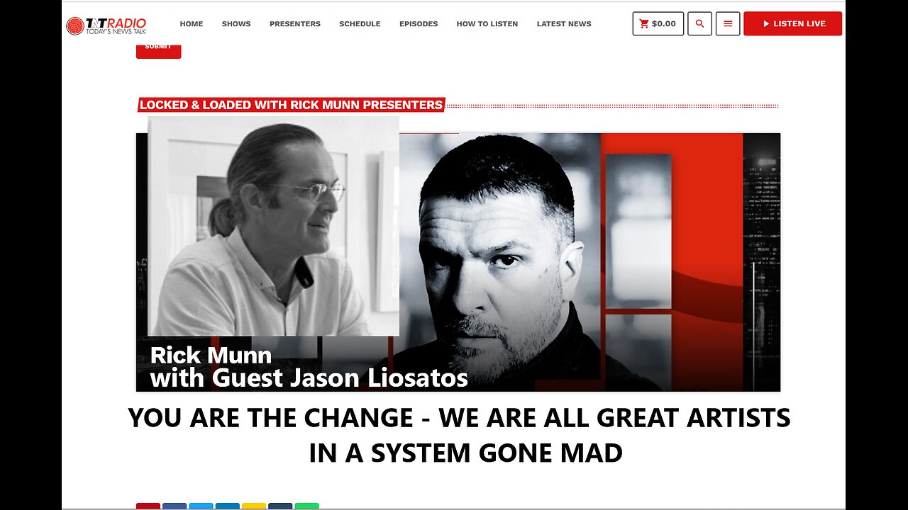 You Are The Change - We Are All Great Artists Changing A System Gone Mad