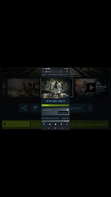 Warframe - Jogo Grátis na Steam