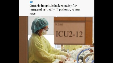 Ontario hospitals lack capacity for surges of critically ill patients...right?