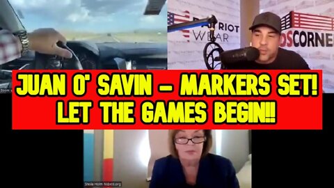 Juan O' Savin - Markers Set! Let the Games Begin!!