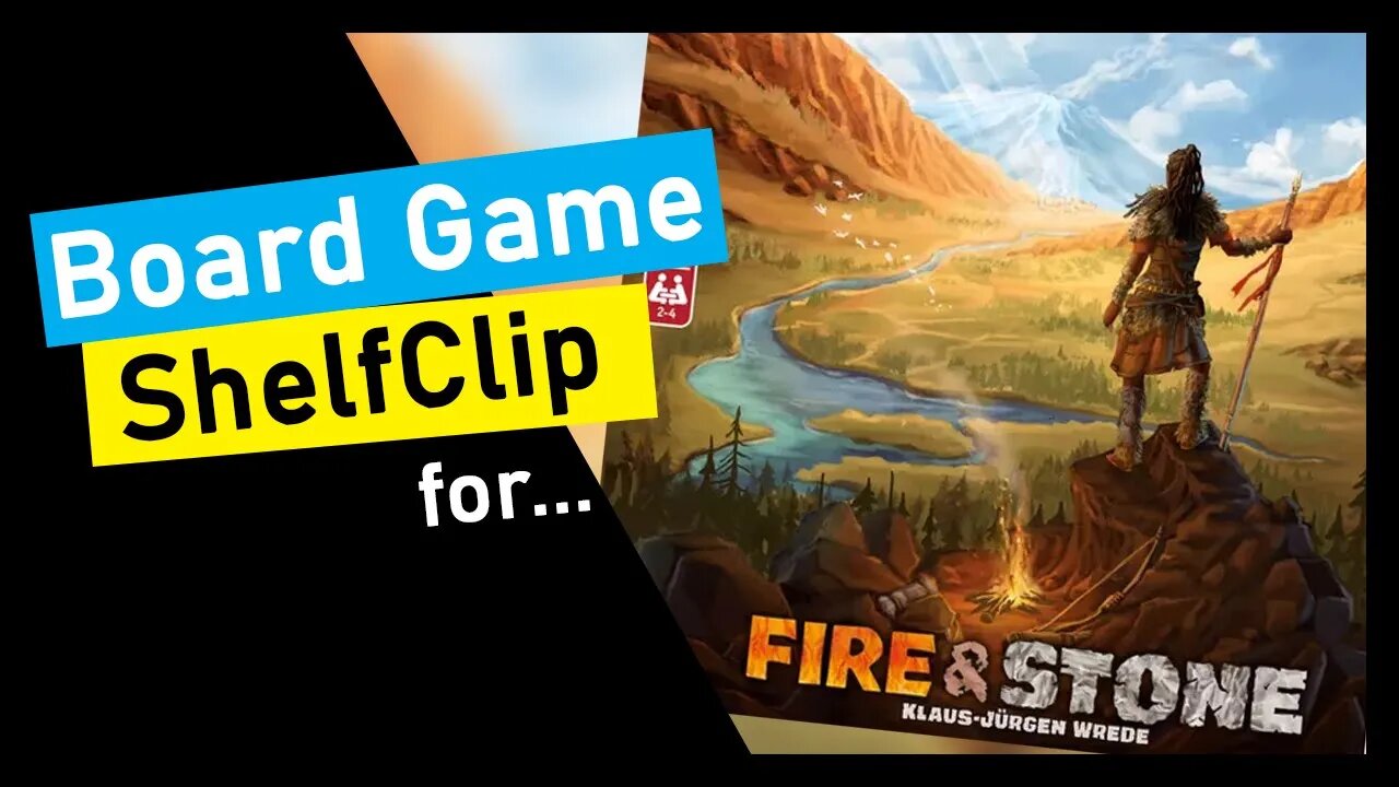 🌱ShelfClips: Fire & Stone (Short Board Game Preview)