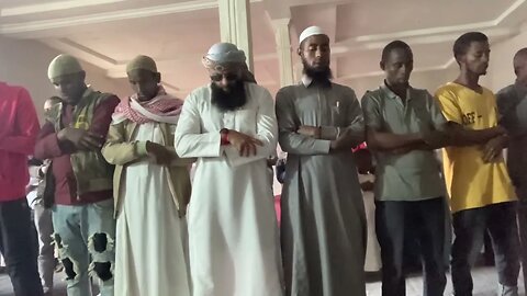 Exclusive, CovFF in prayer. Masjid Musab ibn Umair. #ethiopia