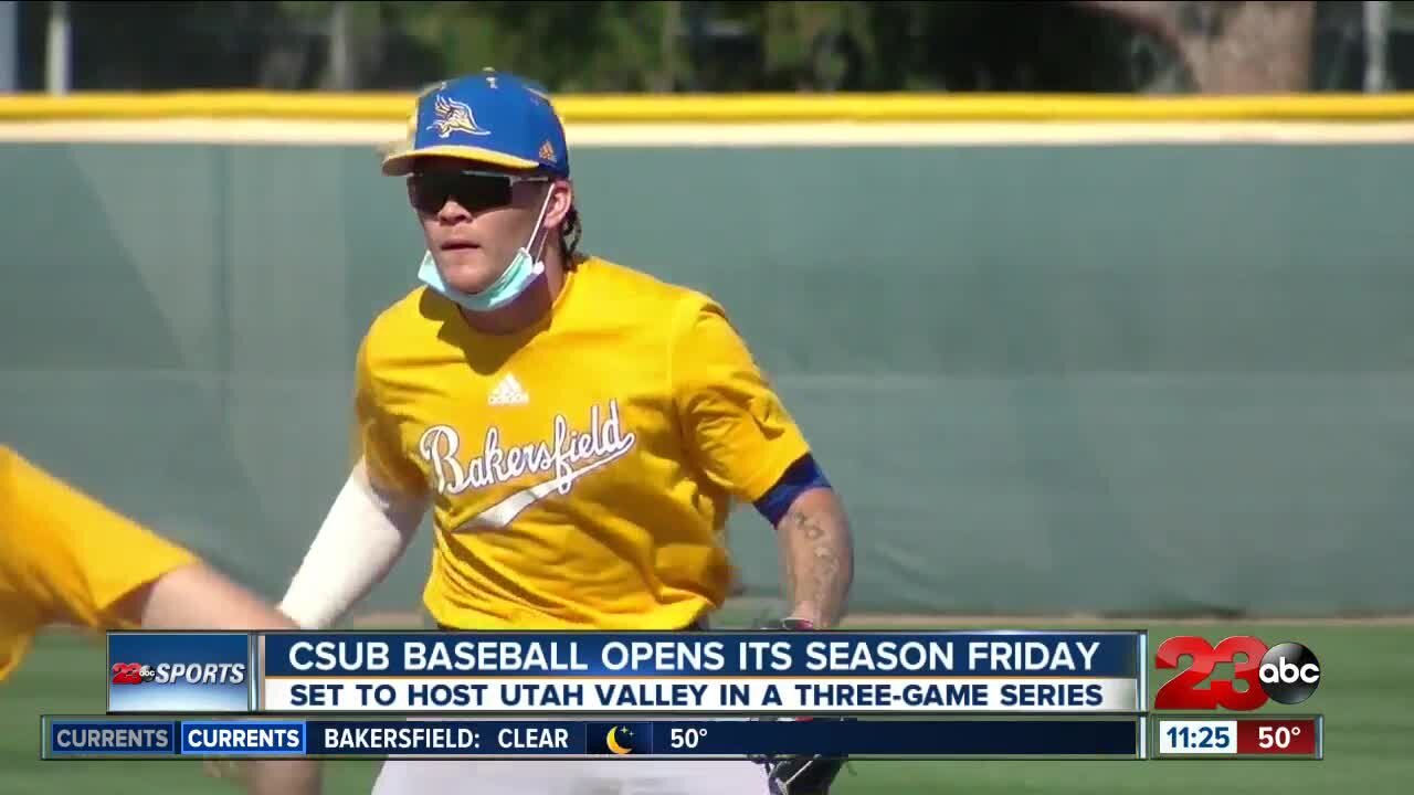 23ABC Sports: CSUB Baseball prepares to open season, while CSUB Basketball prepares for regular season finale