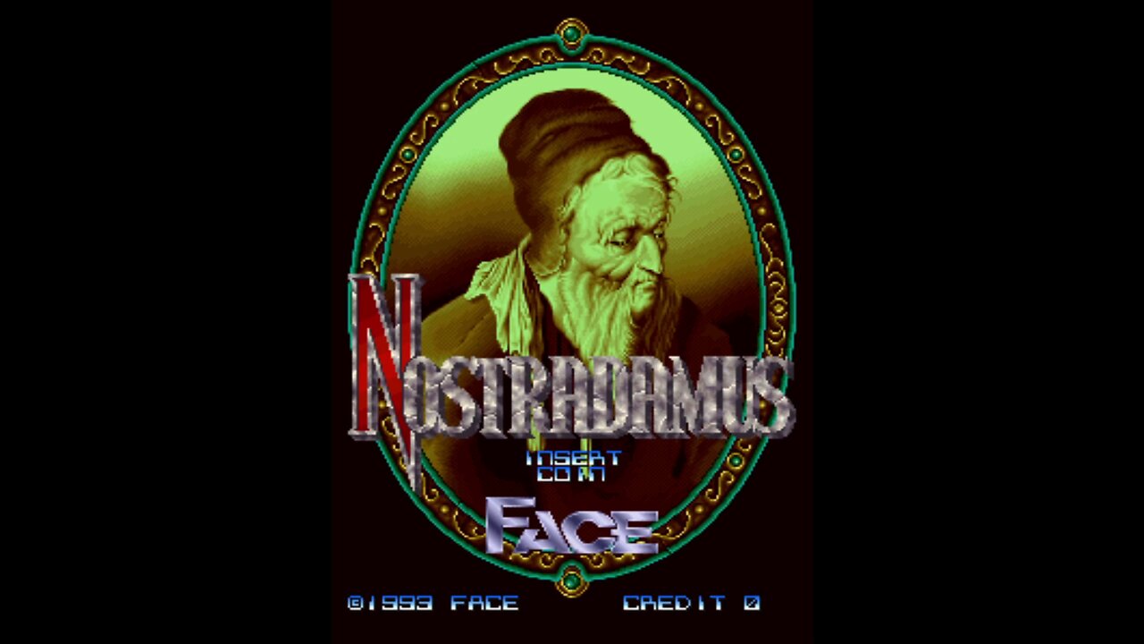 Nostradamus Arcade Game, Face 1993, playthrough