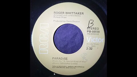 Roger Whittaker, Roland Shaw – Paradise