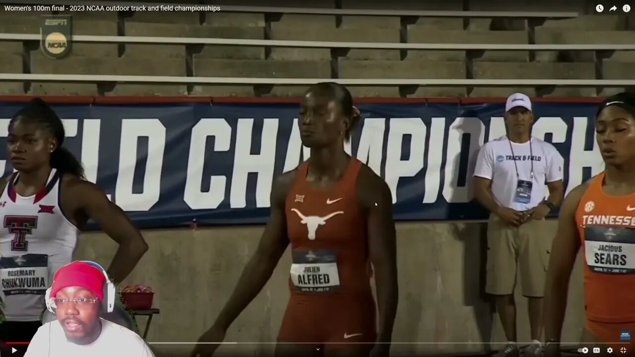 Reacting to the Women's 100m final 2023 NCAA outdoor track and field championships