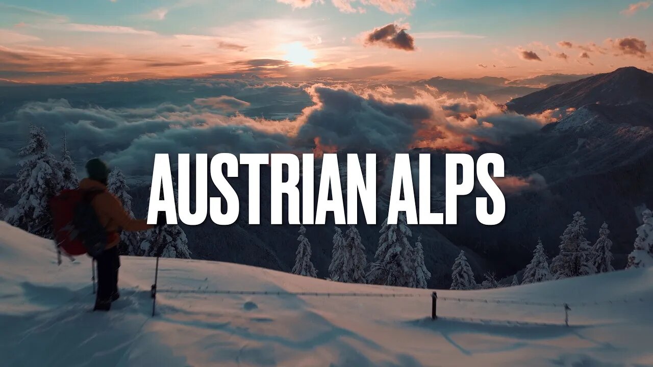 Flying Over Austrian Alps