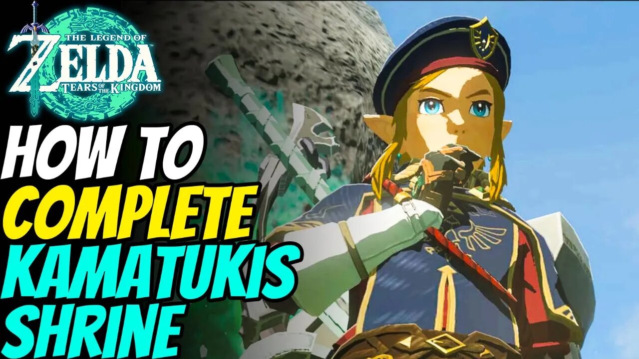 How to Solve Kamatukis Shrine | The Legend of Zelda: Tears of the Kingdom