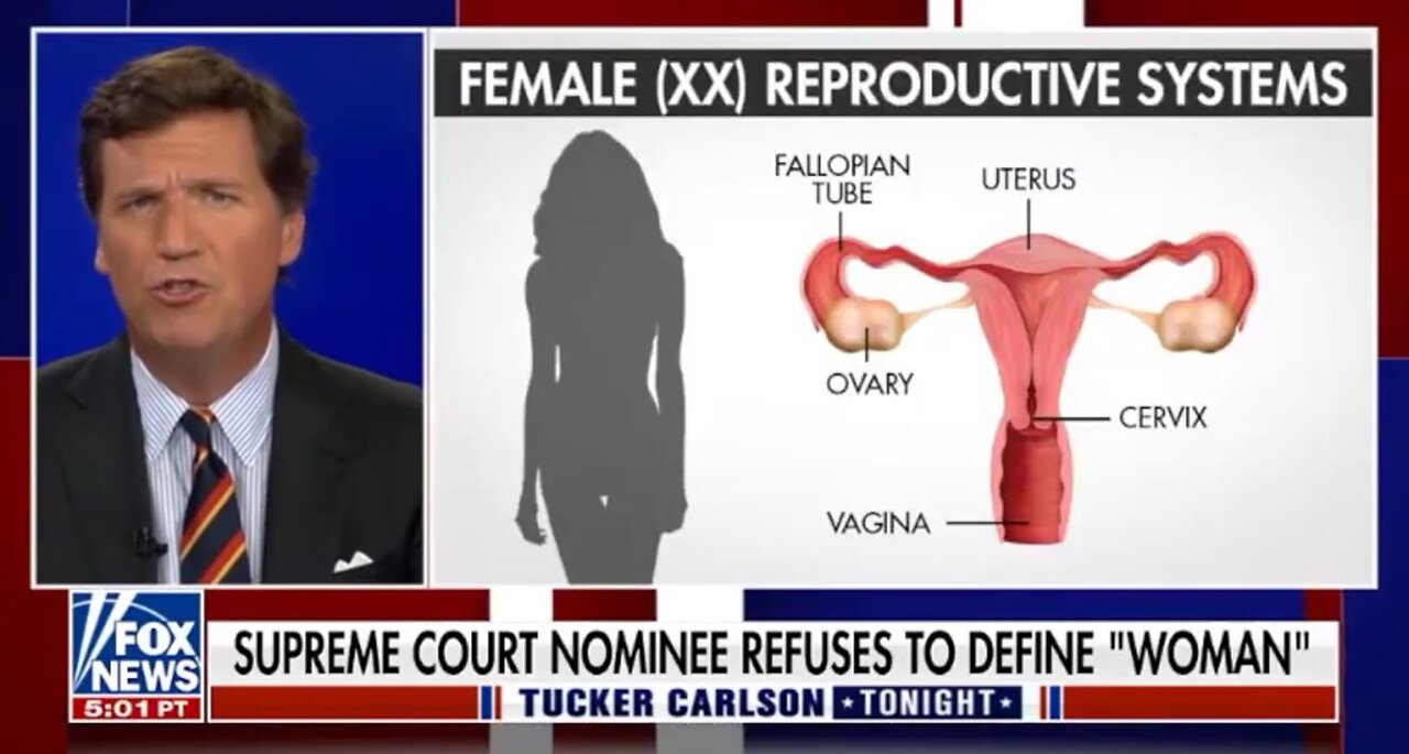 Tucker Carlson: "WHAT IS A WOMAN"?????